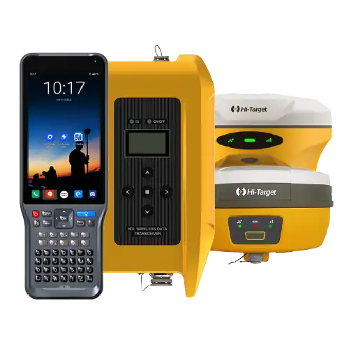 GPS Hi Target RTK V500 Móvil y Base V30 Con Radio Externo